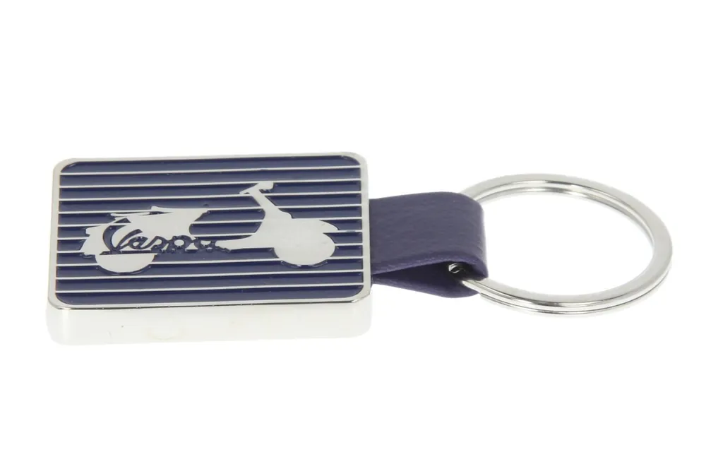 Offre Exclusive Vespa Schlüsselanhänger, Vespa Servizio blau