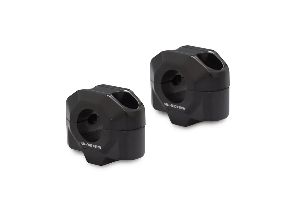 SW-Motech Réhausse de guidon, noir pour guidon Ø 22 mm, H=20 mm pour Yamaha XJ 6 /Diversion - SW Motech Expédition Rapide