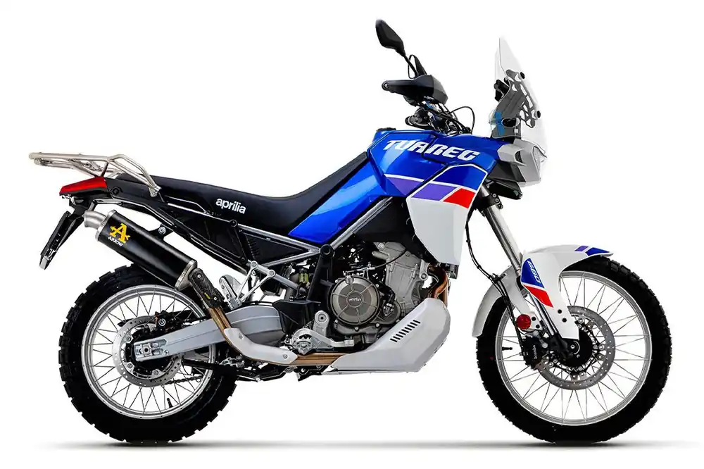 Jusqu'à Épuisement Des Stocks Échappement ARROW INDY RACE DARK Titan pour Aprilia Tuareg 660