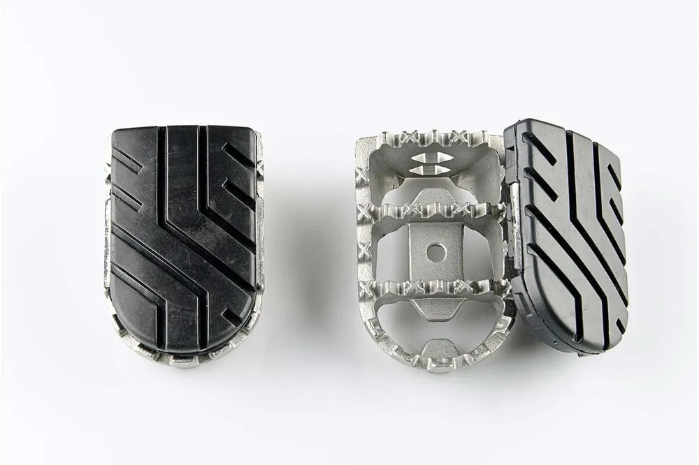 Prix Cassé SW-Motech Repose-pieds réglables ION, acier inoxydable, pour Honda NT 1100 - SW Motech