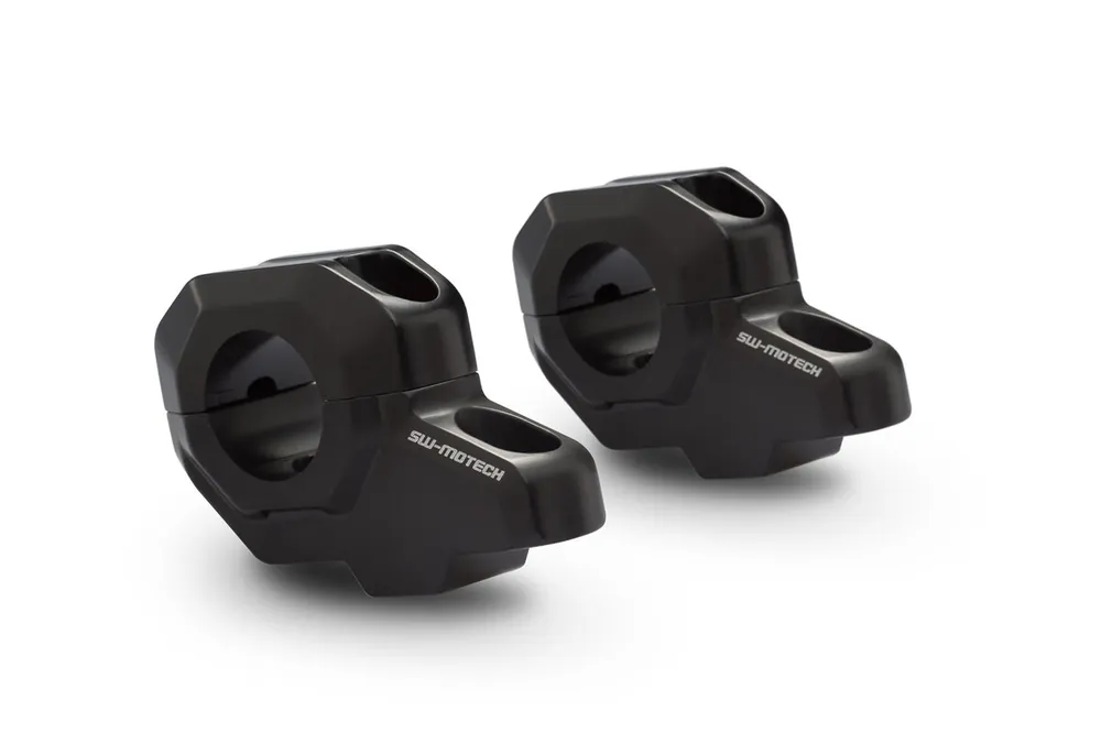 Vente Flash SW-Motech Pose de guidon, noir, H=30 mm, pose de 21 mm pour Honda CB 1100 EX - SW Motech