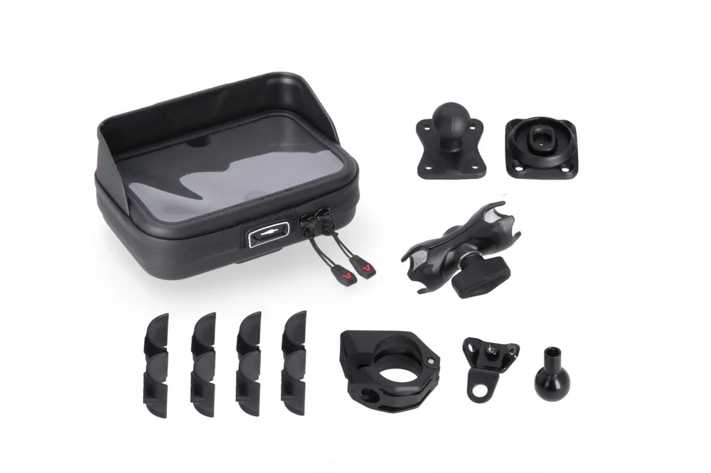 Achat Immédiat SW-Motech Kit de support Navi T-Lock avec Navi Case pour Ducati XDiavel /S – SW Motech