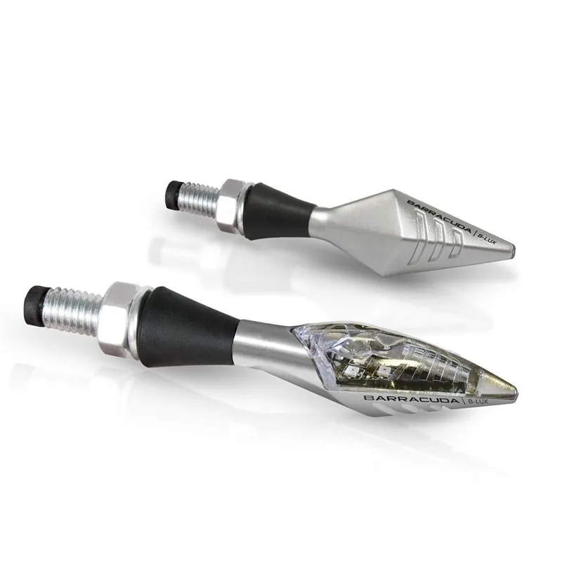 Barracuda clignotant X-LED B-LUX argent Commander Vite