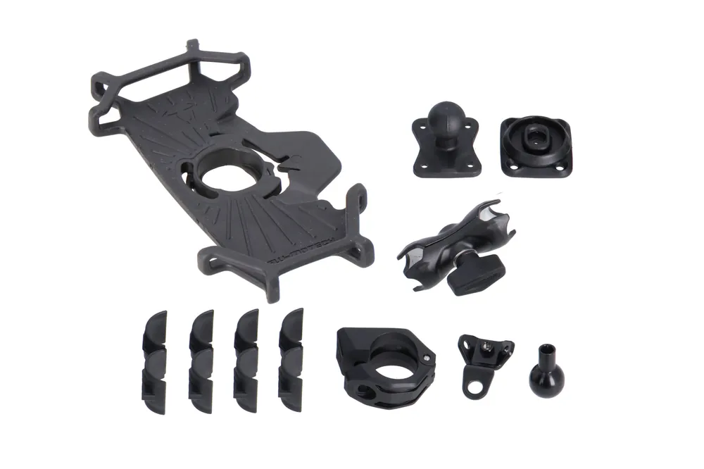 Promotion Saisonnière SW-Motech Support Navi Kit T-Lock avec support Smartphone grand pour Yamaha MT-10 /SP - SW Motech