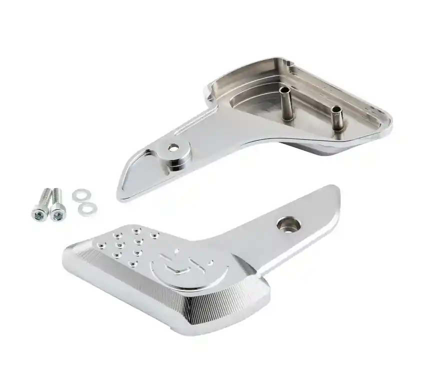 Achetez Aujourd&rsquo;hui Repose-pieds droit et gauche pour Vespa Primavera /Sprint 50-150ccm 2T/4T AC, chrome