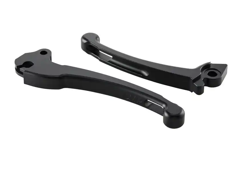Jusqu&rsquo;à Épuisement Des Stocks Kit levier sport embrayage/frein pour Vespa PX 125 -150ccm, HBZ Hengtong, droite/gauche, noir mat