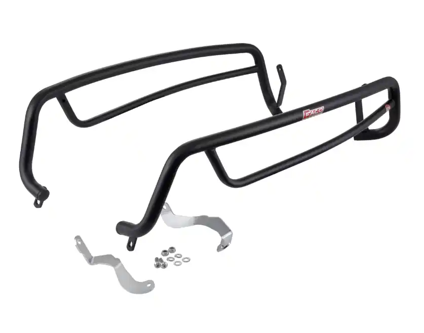 Usine Directe Arceau de protection latéral arrière pour Vespa GTS 300ccm HPE ('19-), noir mat