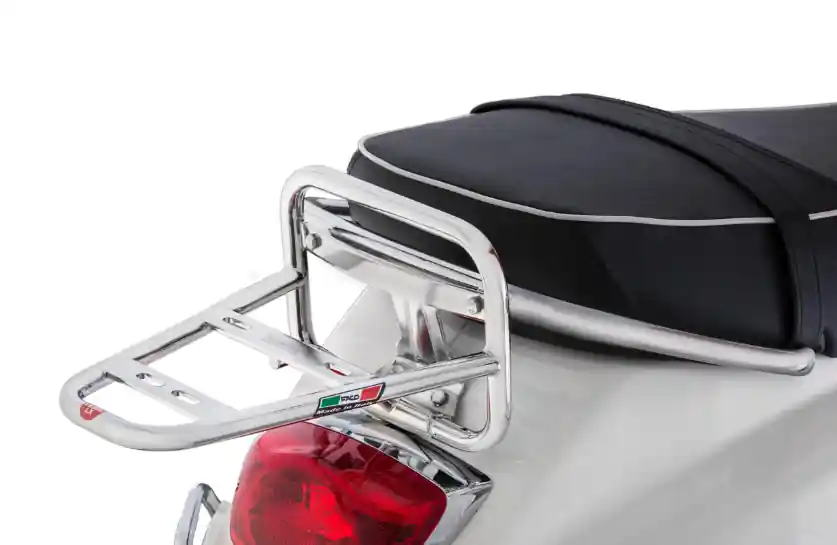 Pont à bagages arrière pour Vespa LX/LXV 50-150ccm, chrome Promotion