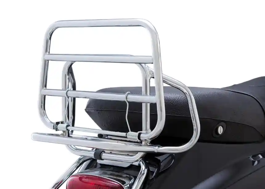 Porte-bagages arrière pour Vespa ET2/ET4 50-150ccm, pliable, chrome Bon Plan
