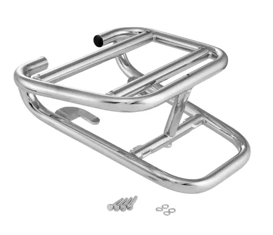 Pont à bagages arrière pour Vespa 946 3V i.e. 125cc, chrome Pas Cher