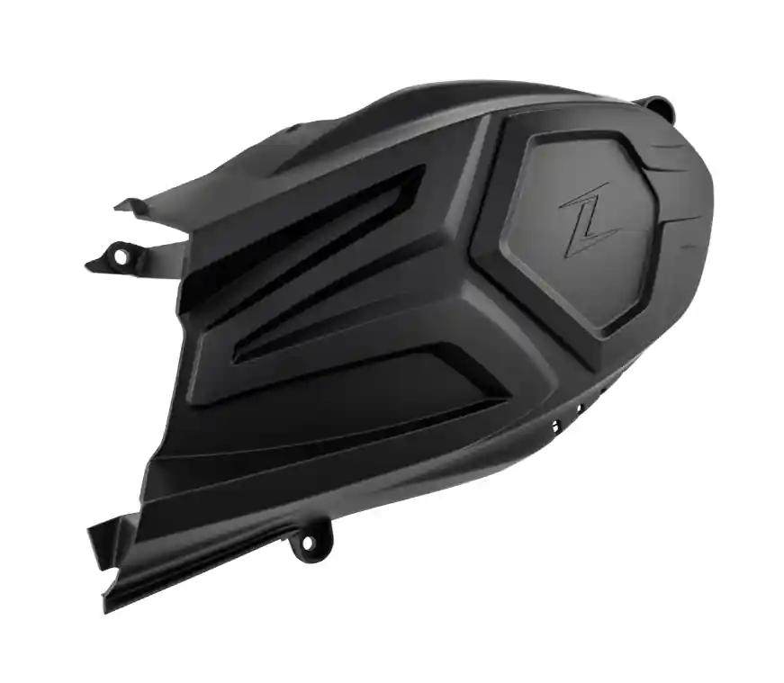 Produit De Marque Couvercle de vario ZELIONI pour Vespa GTS/GTS Super/GTV HPE 300cc, noir mat