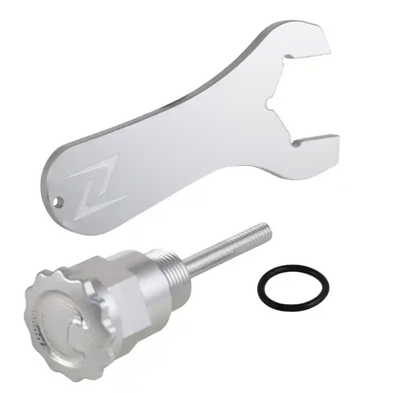 Top Vente Bouchon de remplissage d&rsquo;huile moteur, carter d&rsquo;huile ZELIONI Vintage pour Vespa, argenté