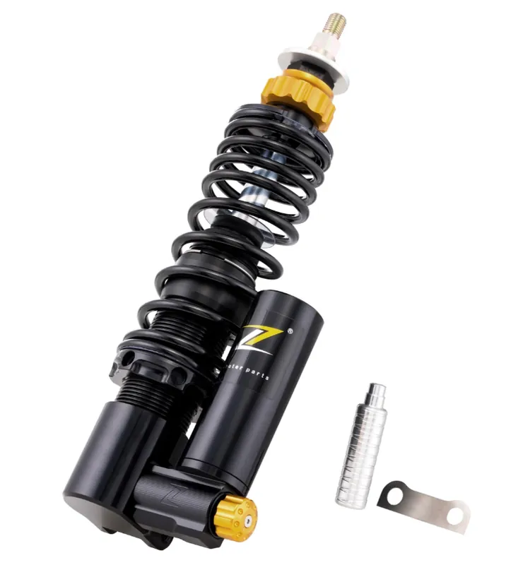 Amortisseur avant ZELIONI « Black Edition » pour Vespa ET2/ET4/LX/LXV/S 50-150ccm, noir Commande En Gros