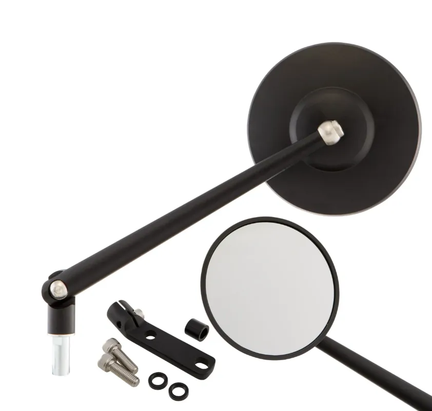Nouveauté Rétroviseur standard gauche ou droit pour Vespa PX 80-200ccm, noir