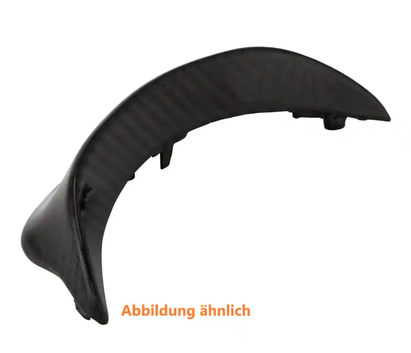 Jusqu&rsquo;à Épuisement Des Stocks Spoiler tête de direction pour Vespa Sprint 50-150ccm (&rsquo;14-), carbon-look
