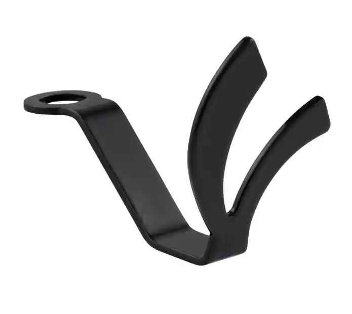 Crochet pour casque, sous le siège pour Vespa, noir brillant Offre Exclusive