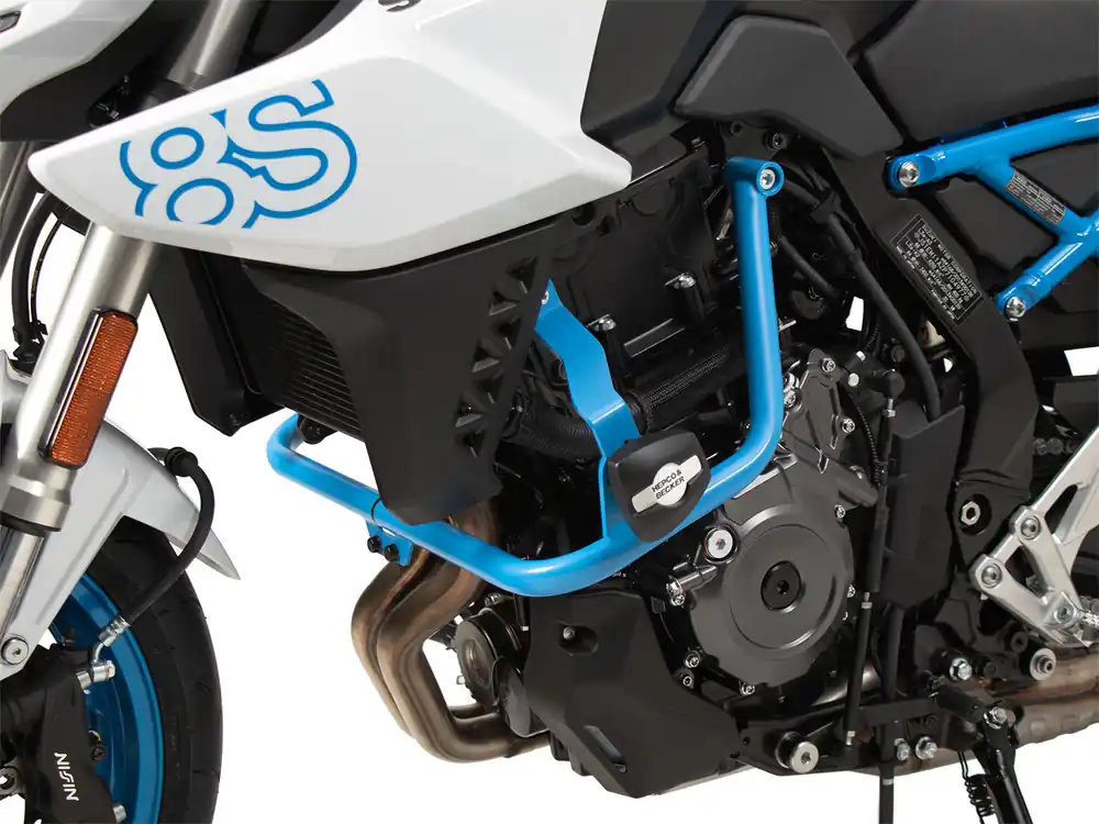 Arceau de protection moteur bleu avec ProtectionPad pour Suzuki GSX-8S (23-) Hepco & Becker Promotion Saisonnière