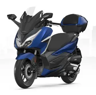 Top Case 35L y compris pont à bagages Forza 350 (2021-) *PB-397P* MATT PEARL PACIFIC BLUE original Honda Produit De Marque