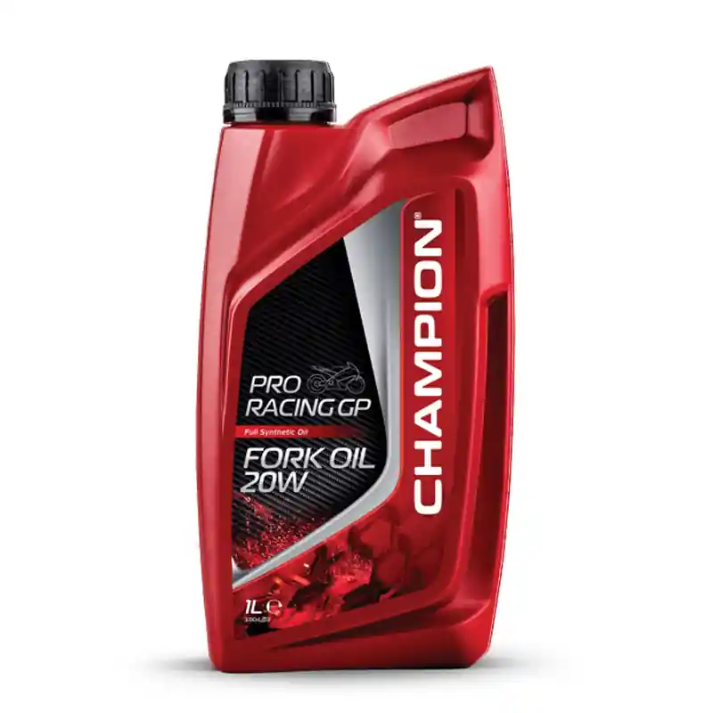 CHAMPION® Pro Racing GP Fork Oil 20W Huile de fourche – 1 litre Satisfait Ou Remboursé