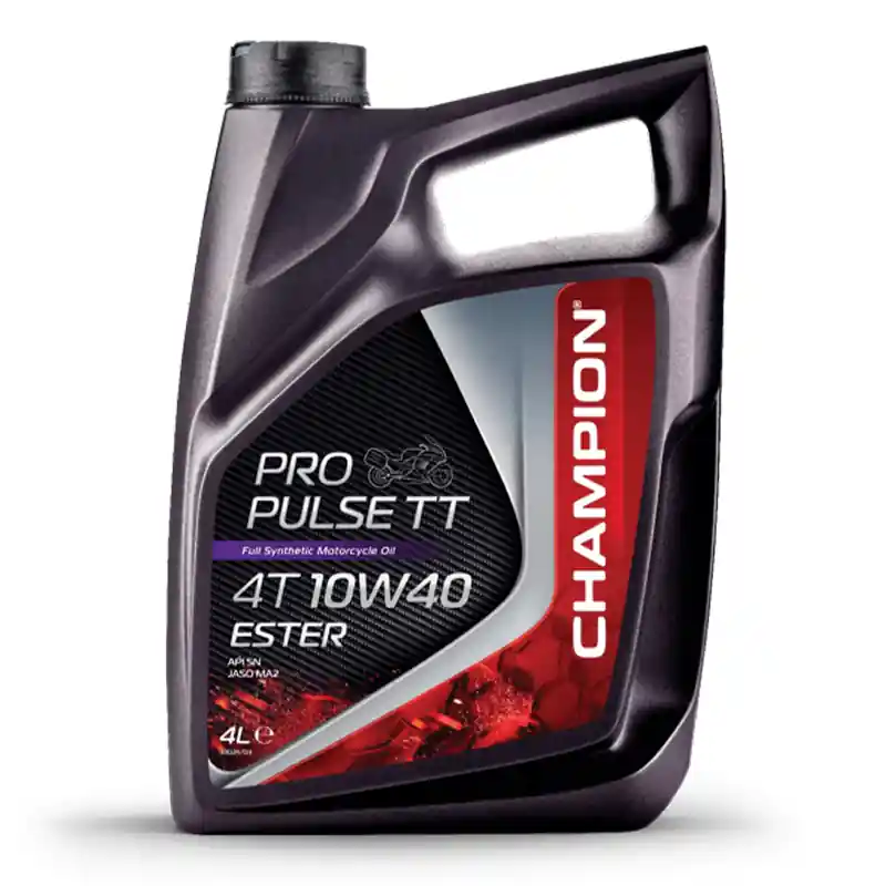 CHAMPION® Pro Pulse TT 4T 10W-40 Huile moteur à l&rsquo;ester – 4 litres BMW F 650 CS Scarver (2001-2007) Prix Cassé