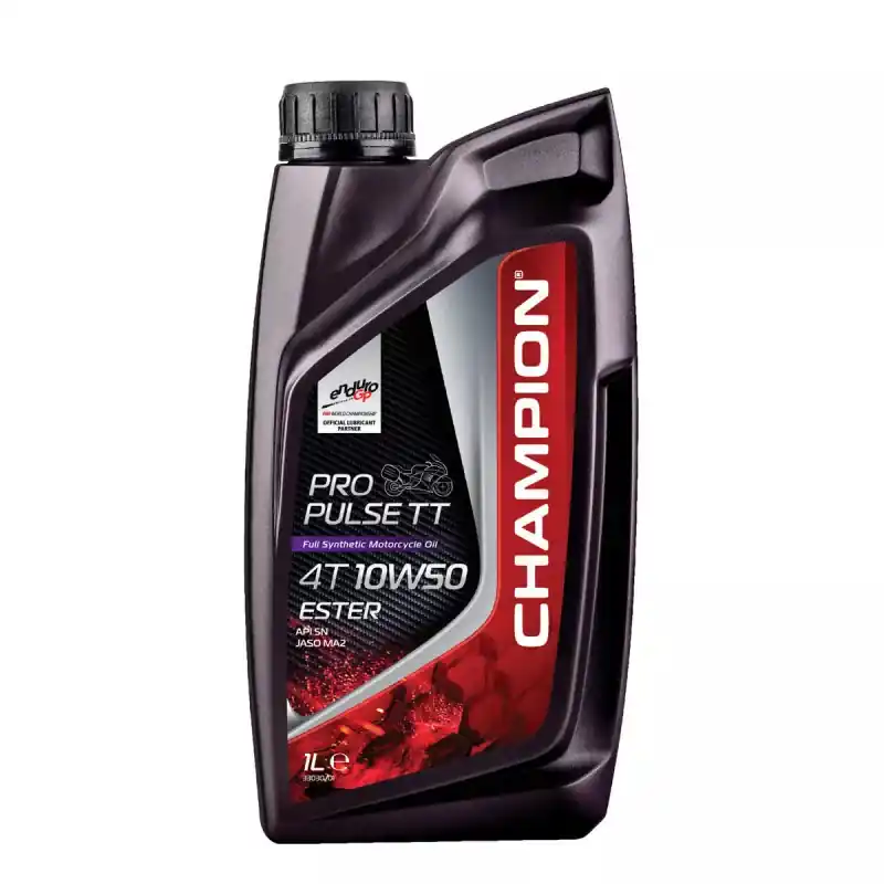 Paiement Sécurisé CHAMPION® Pro Pulse TT 4T 5W-40 Huile moteur à l&rsquo;ester – 1 litre BMW F 750 GS (2017-2020)