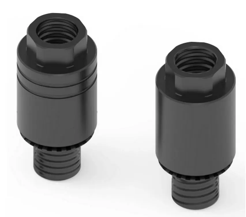 Must-Have Adaptateur de rétroviseur RIZOMA pour Vespa GTS/GTS Super ('14-'18), noir
