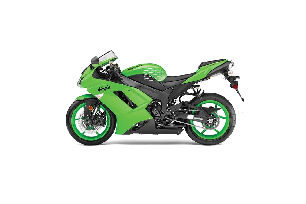 Meilleure Vente Stompgrip hybride Volcano pour Kawasaki ZX6R 2007-08