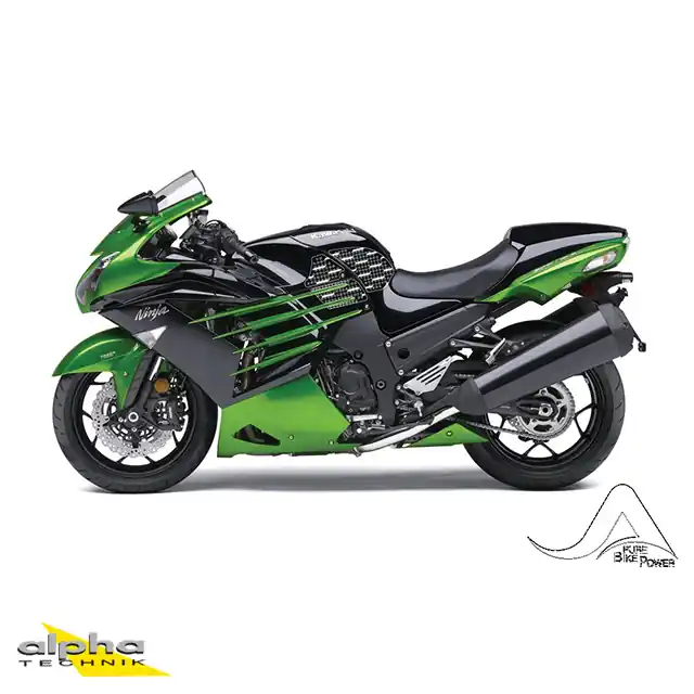 Stompgrip clair Volcano pour Kawasaki ZZR1400 2012-20 Petit Prix