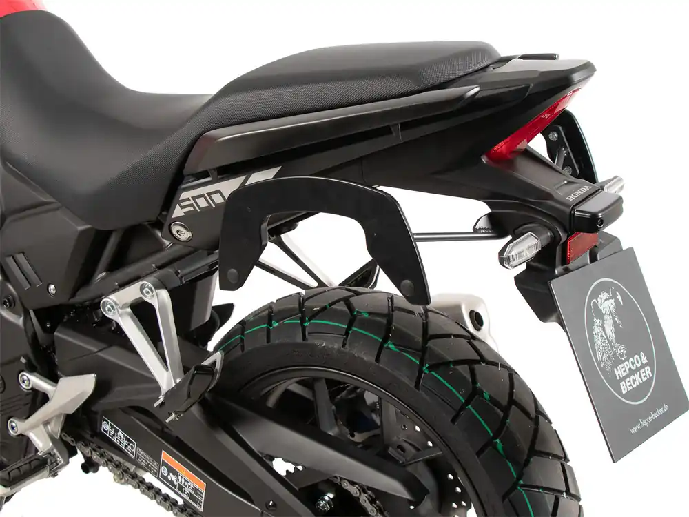Supports latéraux C-Bow anthracite pour Honda NX 500 (24-) Hepco & Becker Prix Promo