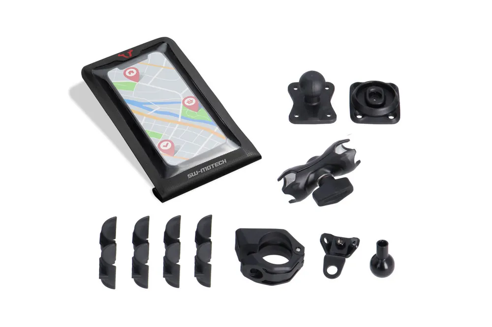 SW-Motech Support Navi Kit T-Lock avec Smartphone Drybag pour Yamaha MT-09 (24-) - SW Motech Offre Exclusive