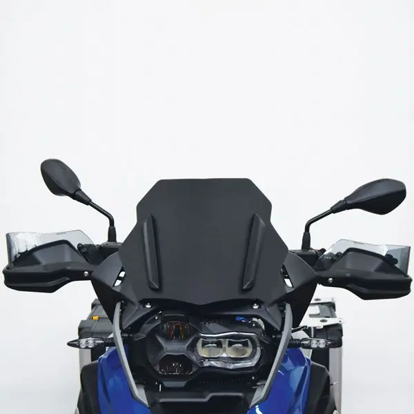 Pare-brise Rallye pour BMW R 1200 GS LC /Adventure LC, R 1200 Rallye, R 1250 GS Noir mat Petit Prix