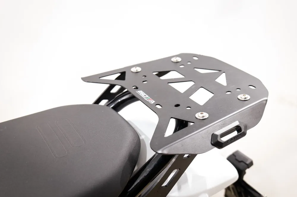 Porte-bagages pour Ducati DesertX, acier, noir Acheter En Ligne