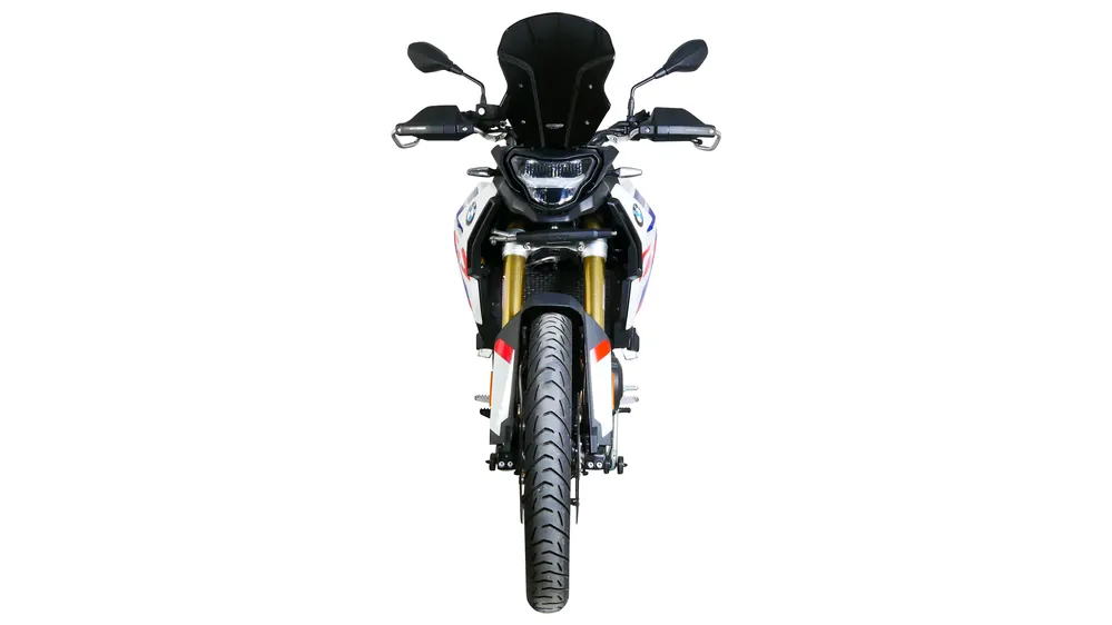 Expédition Rapide Disque de randonnée MRA "T" noir pour BMW F 900 GS (24-)