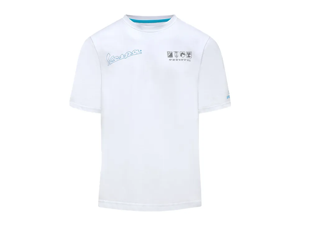 Vespa T-Shirt Holy white DEC-Kollektion XS Dernier Modèle