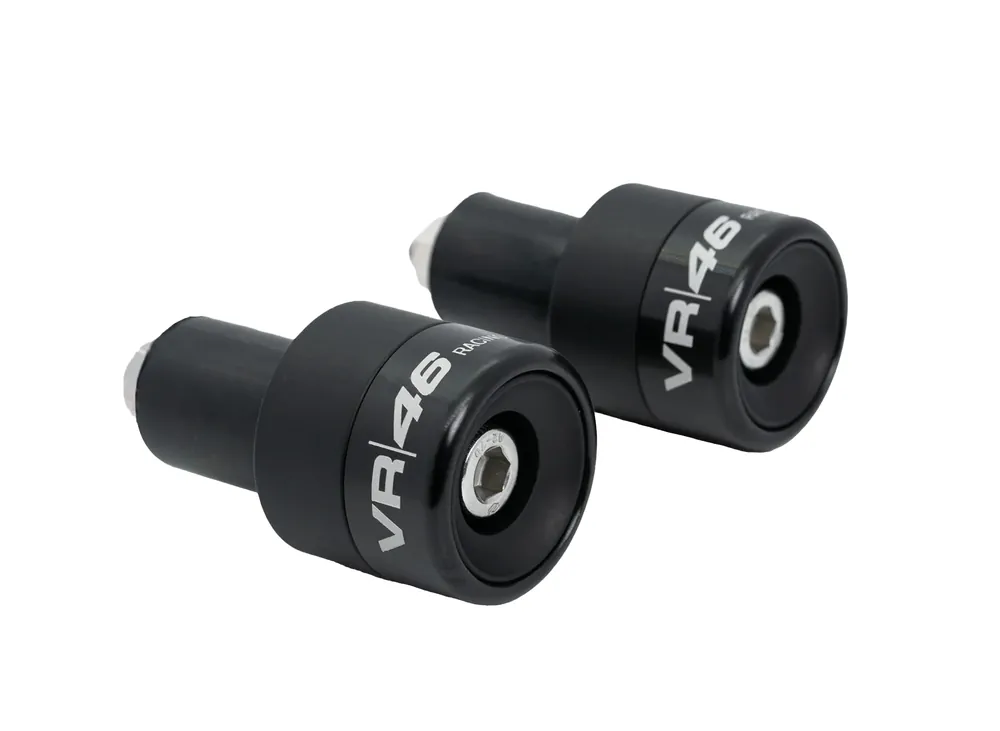 Barracuda VR|46 Poids pour extrémités de guidon racing universel noir Haute Qualité
