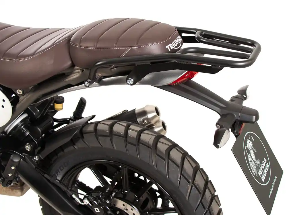 Usine Directe Porte-bagages tubulaire pour Triumph Scrambler 400 X (24-) Hepco & Becker
