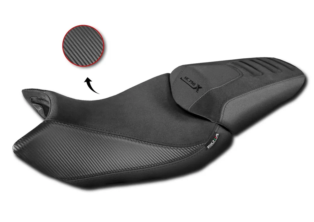 Satisfait Ou Remboursé Housse de siège confort pour Honda NC 750 X (21-24) noir