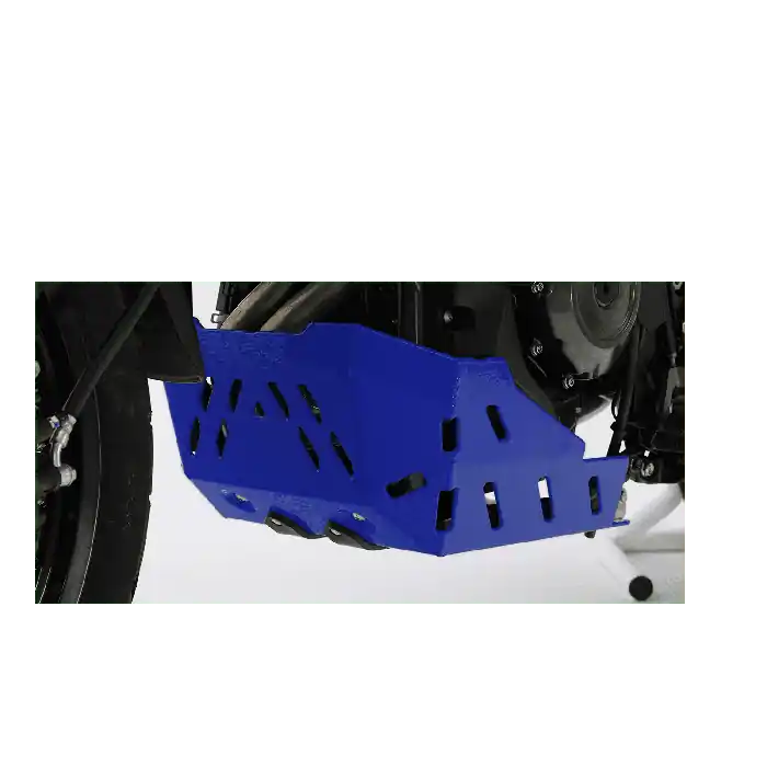 Protection moteur bleue en aluminium pour Suzuki V-Strom 800 DE (23-) Dernière Chance