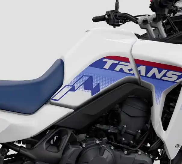 Offre Du Jour Protections latérales de réservoir bleues pour Honda XL 750 Transalp (25-) / embrayage électrique (26-) d'origine