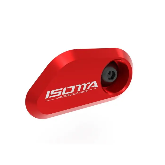 Protection de capteur ABS rouge pour Moto Guzzi V100 Mandello S / Stelvio 2024 Expédié Aujourd'hui