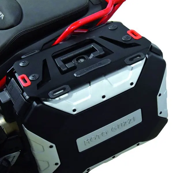Must-Have Paire de porte-bagages pour valises latérales Urban d'origine pour Moto Guzzi V85 TT