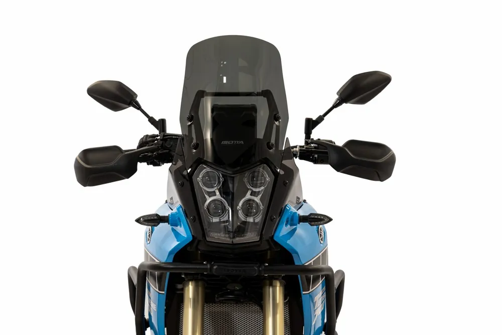 Pare-brise Rally foncé pour Yamaha Ténéré 700 (19-24) Haute Qualité