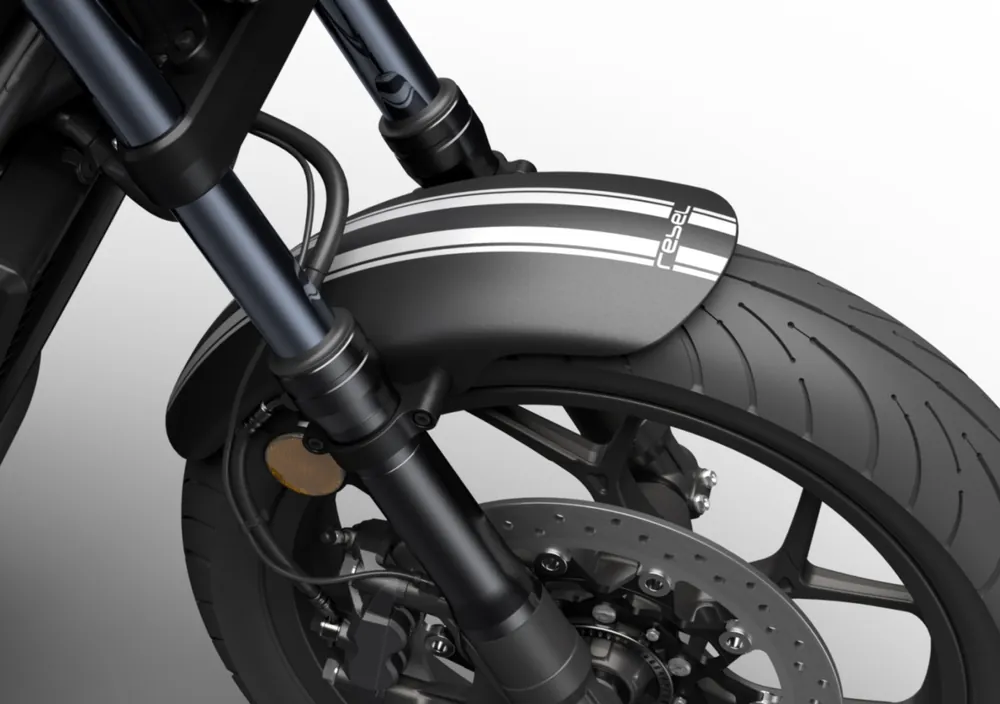 Aile avant courte pour Honda CMX 1100 Rebel (21-) Original Meilleur Prix