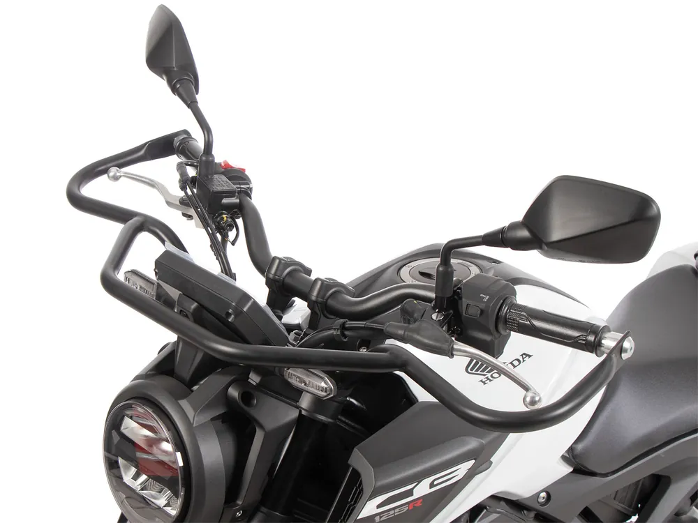 Haute Qualité Pare-buffle noir pour Honda CB 125 R (25-) Hepco & Becker