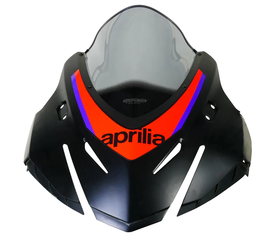 Authentique Pare-brise racing MRA "R" pour Aprilia RS 457 2024- Gris fumée