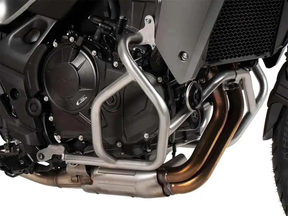 Nouvel Arrivage Arceau de protection du moteur argenté pour Honda XL 750 Transalp (25- ) Hepco & Becker