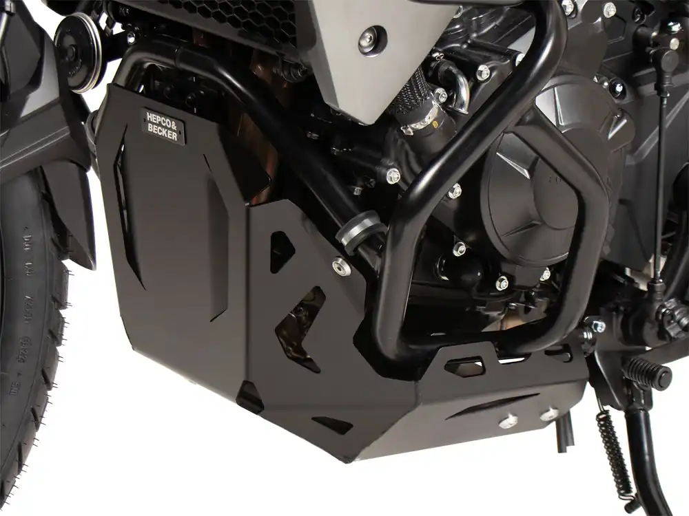 Usine Directe Plaque de protection moteur en alu noir pour Honda XL 750 Transalp (25- ) Hepco & Becker
