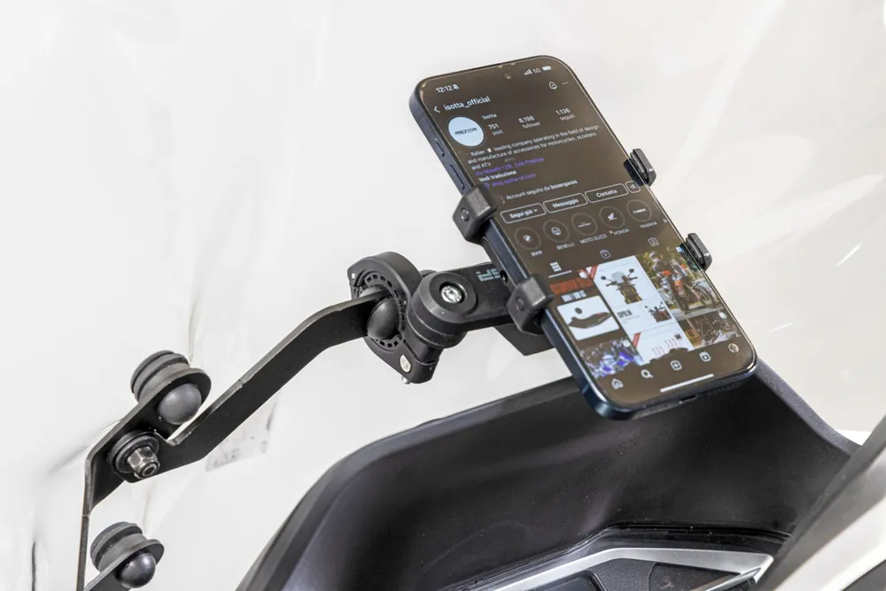 Retour Gratuit Plaque de support pour smartphone pour Honda PCX 125 (25-)