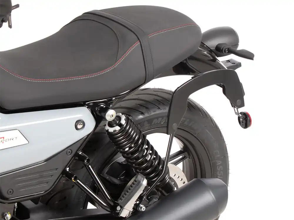 Bon Plan Supports latéraux C-Bow noirs pour Moto Guzzi V7 850 Sport (25- ) Hepco & Becker