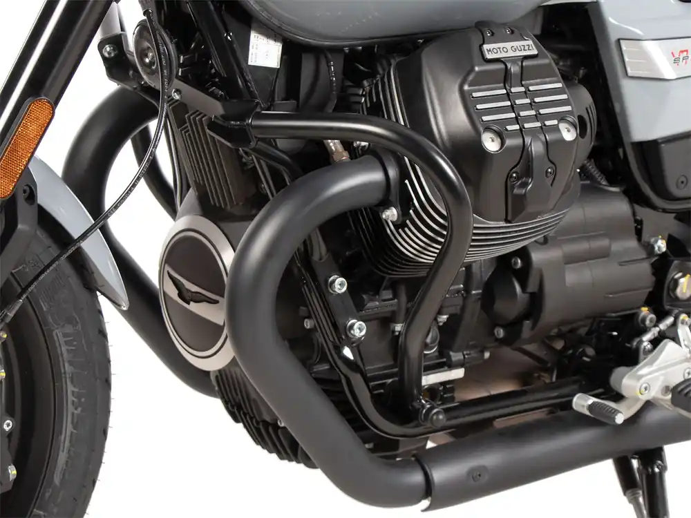Arceau de protection moteur noir pour Moto Guzzi V7 850 Special (25-) Hepco & Becker Top Vente